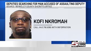 VIDEO: Berkeley County deputies search for man who allegedly assaulted a deputy