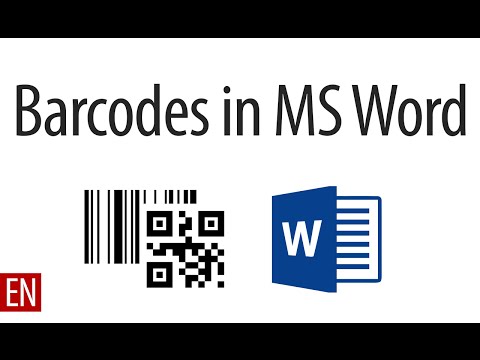 Barcode Add-In for Microsoft Word Barcode Add-In for Microsoft Word
