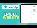 How to Embed Calendly into Website Full 2025 Guide