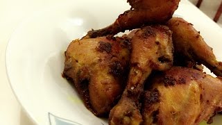 Indonesian Traditional Fried Chicken (Ayam Goreng Ungkep)