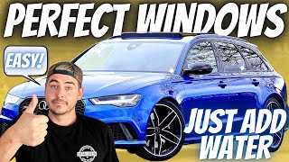 Best Way to get STREAK FREE CAR WINDOWS | Car Window Cleaning