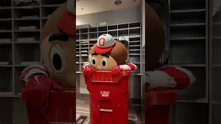 Brutus Buckeyes stopped by the Dispatch for office visit, shenanigans