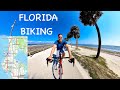 CYCLING FLORIDAS BEST BIKE TRAIL!  Clearwater, Florida is biking paradise!  4K