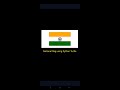 Amazing National Flag Design using Python Turtle 😎 | Python Tutorial | Subscribe4more #shorts