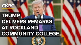 LIVE: President Trump delivers remarks at Rockland Community College — 5/22/2026