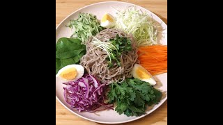 暑い日に超食べたくなる激ウマ本格そばビビン麺 #Shorts