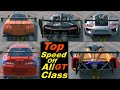 Drive Zone Online || Top Speed Of All (GT CLASS) CARS