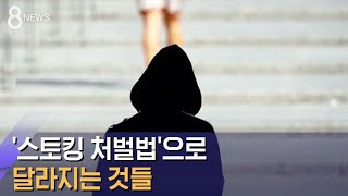 스토킹 처벌법 통과되면? '범칙금 5만 원→체포·실형' / SBS