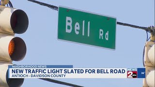 New traffic light slated for Bell Road