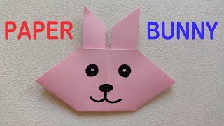 Origami Rabbit Face | Easy Paper Bunny