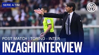 TORINO 0-1 INTER | INZAGHI INTERVIEW 🎙️⚫🔵