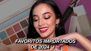 MAQUIAGEM COM PRODUTOS IMPORTADOS FAVORITOS DE 2024 ✨