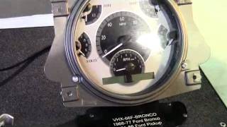 VHX Hybrid Instrument System, 66-77 Ford Bronco from Dakota Digital Inc. ID11817