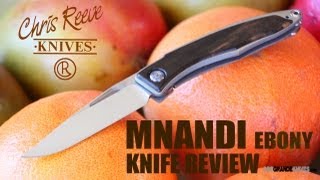 Chris Reeve Mnandi Ebony Knife Review | OsoGrandeKnives