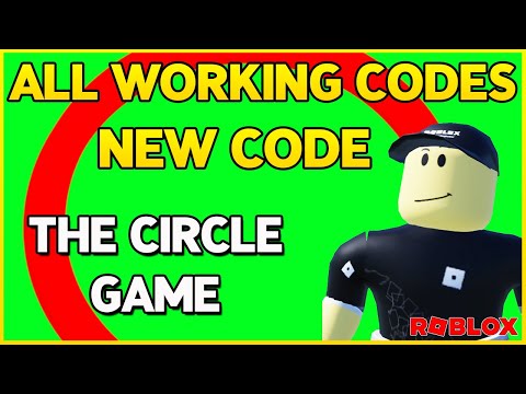 NEW CODEALL WORKING CODES for THE CIRCLE GAME FREE UGC Roblox 2024 Codes for Roblox TV