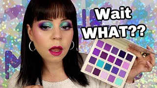 Well this caught me by surprise! The Mattes palette from Sugar Drizzle