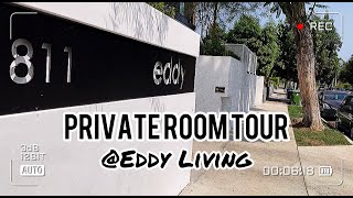 Eddy co-living tour I Private room in East Hollywood, Los Angeles