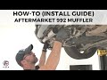 992 Carrera / Turbo - Install Guide (How-To) Aftermarket Muffler