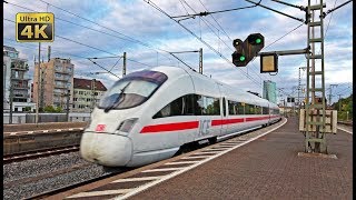 Frankfurt (Main) Süd - 30 minutes 4K [Ultra HD]  of ICE, IC, RB, freight and S-B