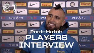 INTER 2-0 JUVENTUS | ARTURO VIDAL + ALESSANDRO BASTONI EXCLUSIVE INTERVIEWS [SUB ENG]