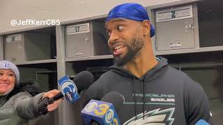 Eagles cornerback Darius Slay wants to play wide receiver and catch some passes from Jalen Hurts