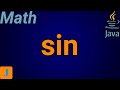Java Math.sin