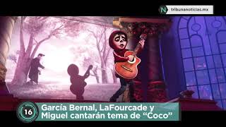 García Bernal, LaFourcade y Miguel cantarán tema de “Coco” en el Oscar