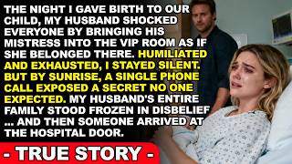 My Husband Showed Up To My Delivery Room With His Mistress—Minutes Later, His Family Was Furious