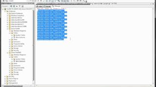Execute T-SQL on Multiple Database from One Query Window Part I