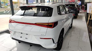 2021 BYD e2 White Color - Electric Hatchback | Exterior and Interior