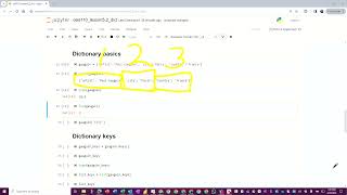 CEIS110 Python dictionaries - Basics