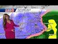 Video: Nor'easter will make for messy evening commute on Monday