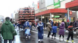 2012.1.29　二本松ちょうちん祭り　竹田若連太鼓台⑧