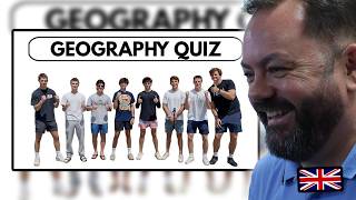 BRITS Take on 8 Students vs Geography Quiz