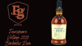 Foursquare Vintage 2010 Barbados Rum - Spirituose der Woche