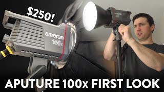 Aputure Amaran 100x First Look and Unboxing | a FANTASTIC Bicolor LED Light for $250