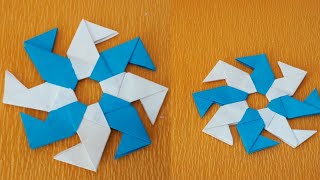 how to make a paper ninja star shuriken . origami remake.mixchannel
