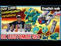 The Road to Mastering BOTTLEMAN Over 2,000 customization variations! BOTTLEMAN DX CUSTOMIZE SET