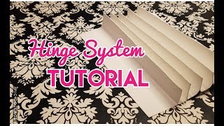 Super Easy Hinge Tutorial for Mini Albums - Requested