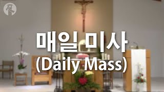 KMCC 매일 미사 (Daily Mass)  (2/14/2025, 7:30PM)