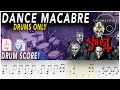 Dance Macabre (DRUMS ONLY) - Ghost | DRUM SCORE Sheet Music Play-Along | DRUMSCRIBE