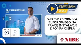 NIBE Wpływ zbiornika buforowego na pracę instalacji z pompą ciepła