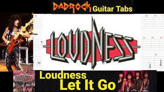 Let It Go - Loudness - Guitar TABS Lesson