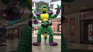 Monty Gator Roar FNaF Security Breach #cosplay #fivenightsatfreddys #fnafsb #fnaf #godzilla