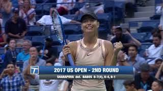 2017 US Open Day 3 Court Report | Venus, Sharapova, Isner