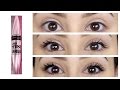 Maybelline Lash Sensational Mascara : First Impression and Review