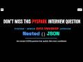 Pyspark Nested JSON Explained | Flatten Structs & Arrays using EXPLODE() - Senior DE Interview