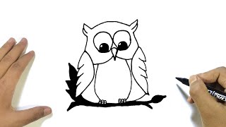 How to Draw an Owl || Drawing For Kids || Art Video