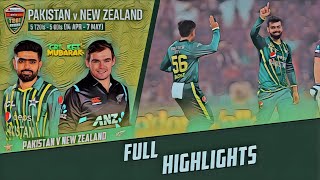 Pak vs Nz 1st T20 Highlights | Pakistan vs newzealand T20 series 2023 | Full Highlights