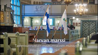 Narvan marssi Ilmajoen kirkossa 26 1 2025